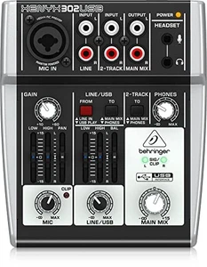 BEHRINGER BEHRINGER USB Interface audio équipée DAW mélangeur compatible 302USB Xen