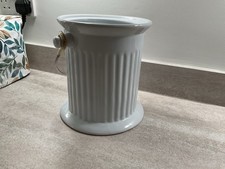 White Ceramic Kitchen Compost bin COLLECTION CHELMSFORD