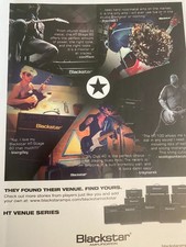 Blackstar Amplifiers, Full Page Vintage Print Ad
