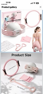 Better Me Pilates Essential Kit Raspberry Pink, New In Box