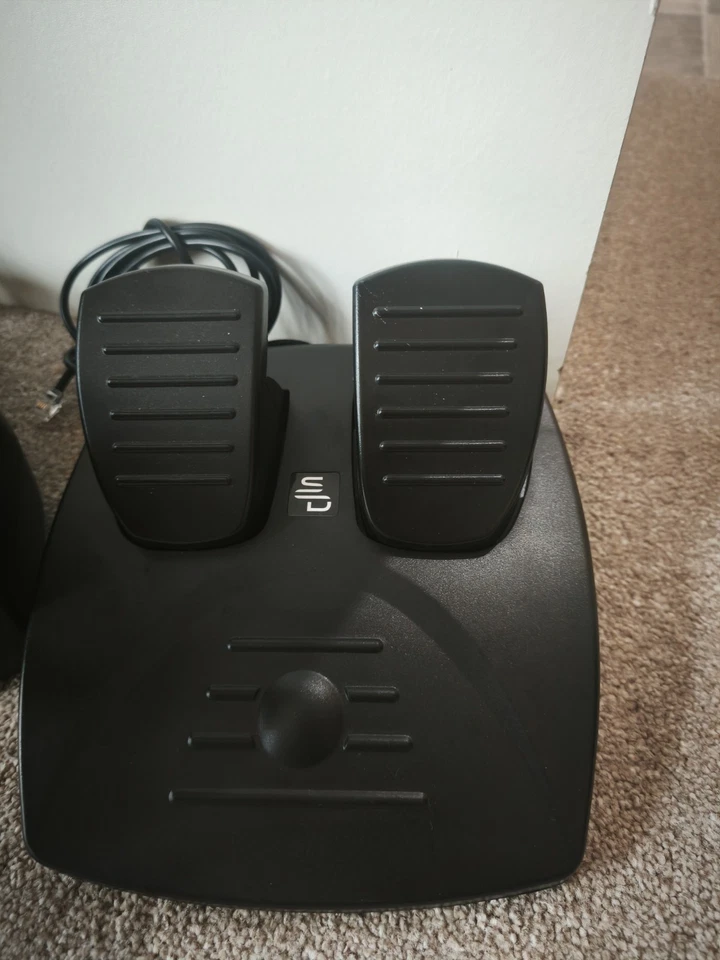 Subsonic SV250 Superdrive Driving Steering Wheel & Pedals - Black. XBOX PC PS4 - Image 3 of 4