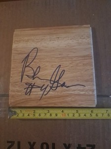 Ben Goldon Autographed Floor Tile
