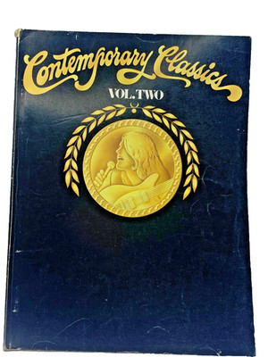 Piano Music Book Contemporary Classics Vol 2 50+ Popular Hit Songs 1970s