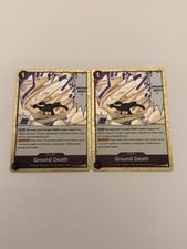 Op14-096 Ground Death Rare Foil  X2