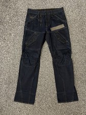 G-Star Raw Scuba 5620 Narrow Record Embro Herren Cargo Jeans Navy W30 L30 Logo