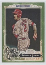 2017 Topps Gypsy Queen Green Andrelton Simmons #234 0a1