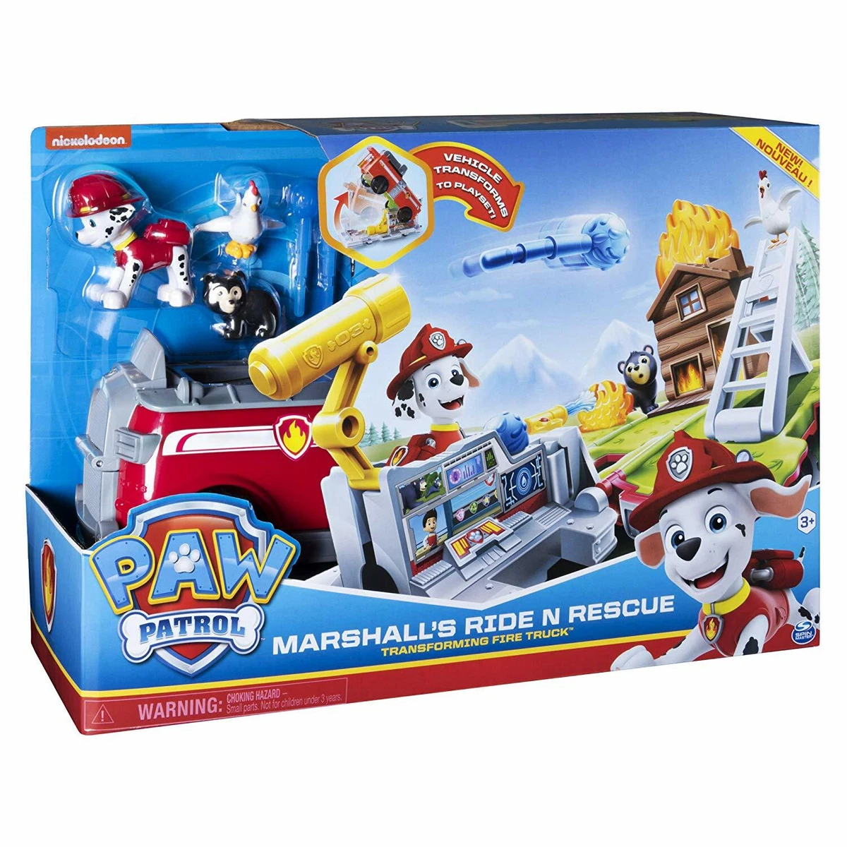 Paw patrol fire shop truck big w