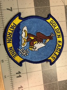 Details About Usmc Us Marine Corps Golden Eagles Patron Nine 9 Squadron Patch 79