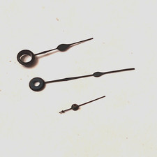 ELGIN 18 SIZE POCKETWATCH BLUE SPADE HANDS  SET OF 3   -----F-29