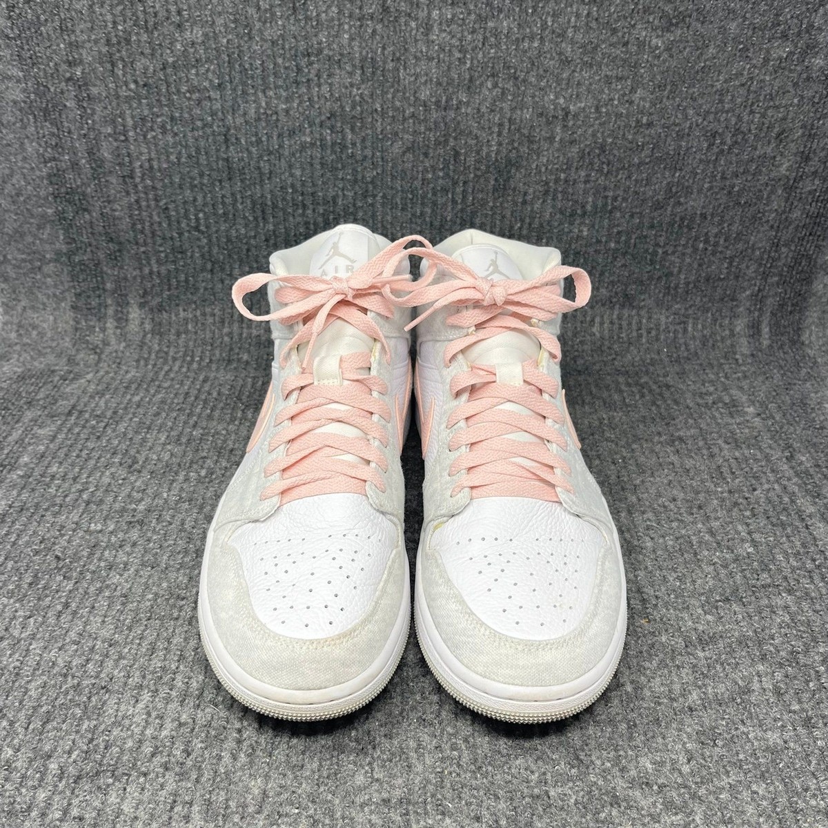 Nike Air Jordan 1 Mid SE Light Iron Ore Pink Gray White