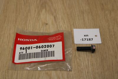 Honda 96001-0602007 Bolt, Flange NOS NEU genuine xn17187 | eBay