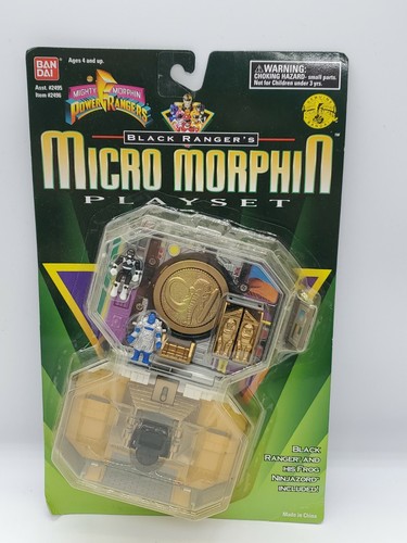 Power Rangers Black Ranger Micro 