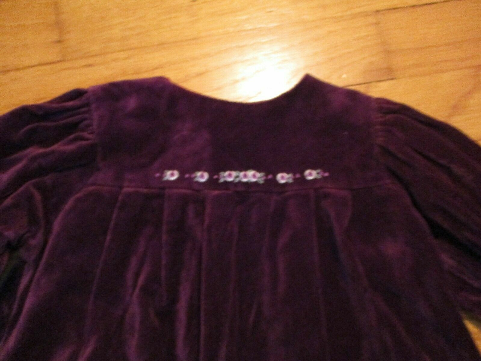 Petit Ami Embroidered Winter Dress size 6 Months