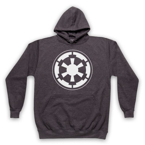 STAR WARS GALACTIC EMPIRE LOGO SCI FI FILM SYMBOL ICON ADULTS UNISEX HOODIE - Picture 7 of 20