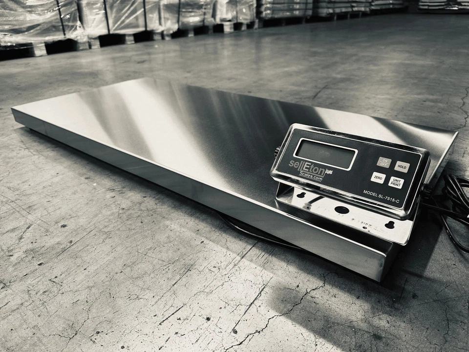 Escala digital veterinaria de ganado SL-922 escala de cerdo cabra oveja alpaca cerdo escala de granja Foto 2 de 3