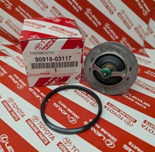 Toyota Land Cruiser 4.5L 93-97 Lexus LX450 96-97 Genuine Thermostat and Gasket