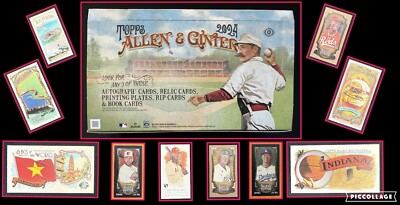 2024 Allen Ginter MINI: Inserts-Gold & Black Border-RC Design Var ''Pick a Card''