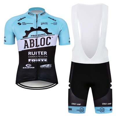Men's Cycling Jersey Bib Short Pants Kits Shirt Riding Team Uniforms S~4XL Wears