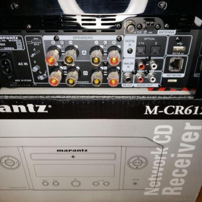Marantz M-CR612 Network CD Receiver Bluetooth Airplay2 AC