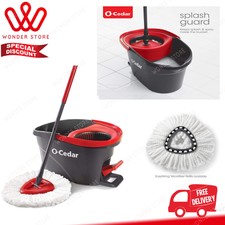 O Cedar Easy Wring Spin Mop And Bucket For Sale Online Ebay