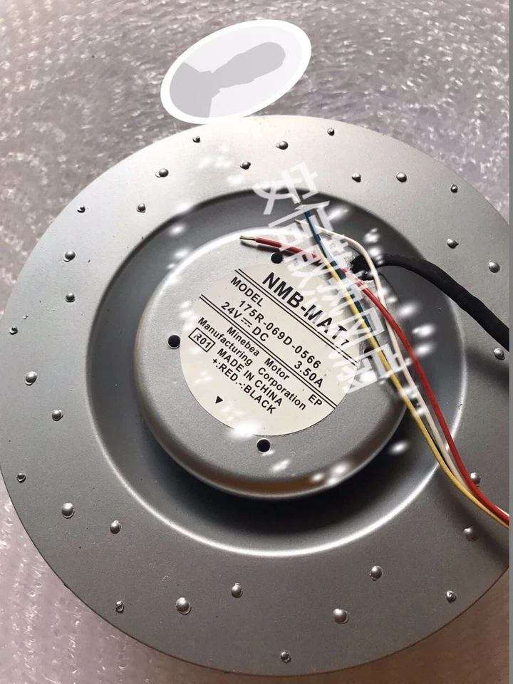 NMB-MA Fan 175R-069D-0566 DC24V 3.50A centrifugal fan Inverter fan 4 wires - Image 2 of 2