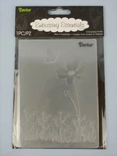Darice Embossing Essentials Folder 1218-54 Butterfly Flower Craft Scrapbooking