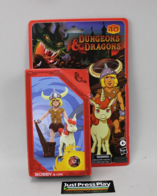 Hasbro Dungeons & Dragons Bobby and Uni Action Figures NIB
