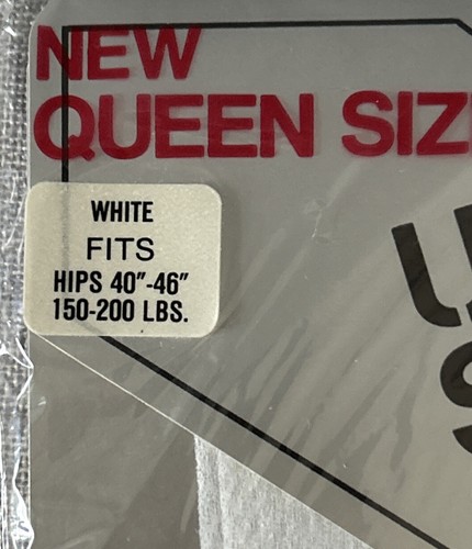 4 Pair Vintage Mixed Queen Plus Sheer Panty Hose White Taupe 150-215 lbs New - Picture 16 of 16