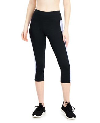 Ideology 276404 Colorblocked Cropped Leggings Size Small | eBay
