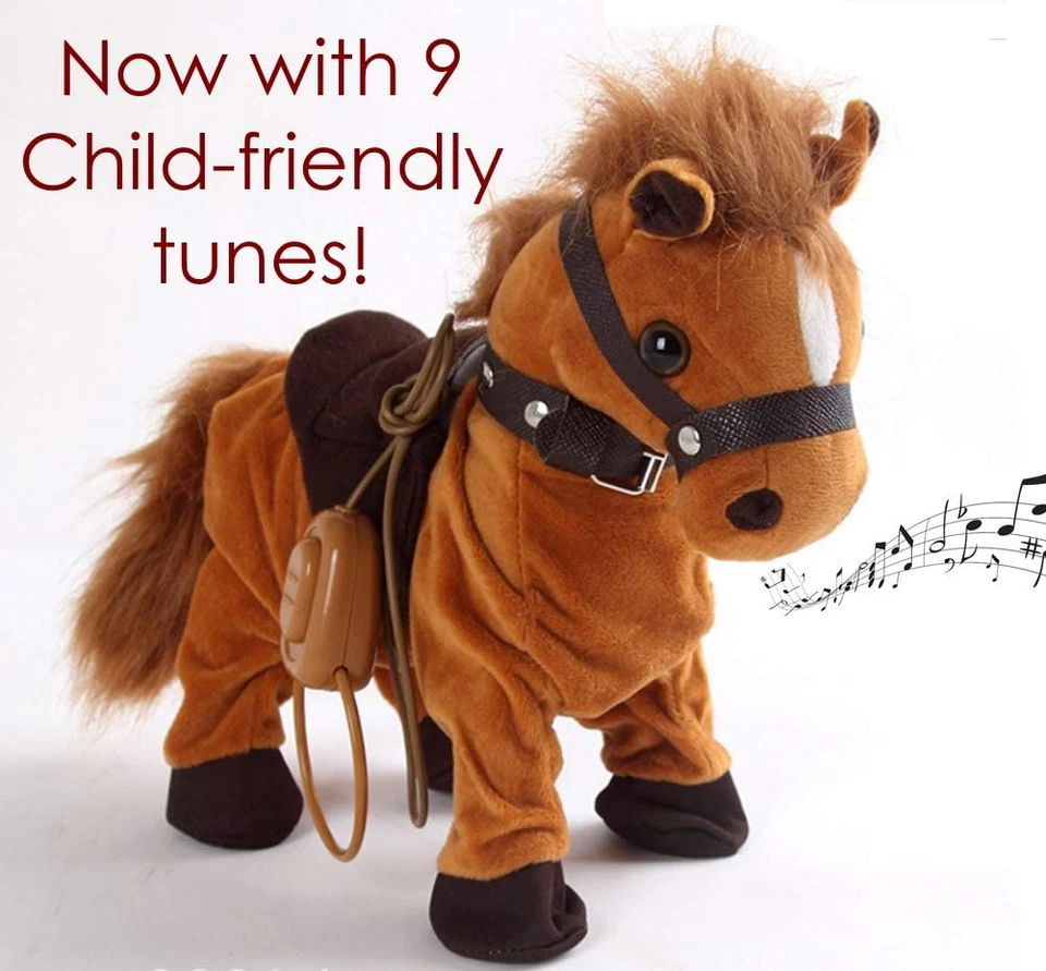 Juguetes Para Niños Niñas Caballos 1-2-3-4-5 Años Canta Baila Camina Pony Mascot - Image 4 of 4