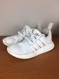 Women's adidas NMD R1 Casual Shoes White/Copper FW6434 Sz 6.5 See Pictures  | eBay