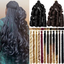 Thick Curly Braiding Hair Loose Wave French Curl Hair Extension For Black Women