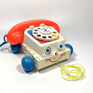 toy telephone with cord