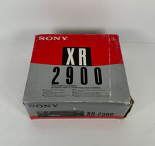  NEW Sony XR-2900 Cassette Car Stereo Brand New in Original Box
