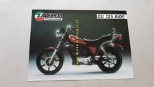 Laverda CU 125 Ride Custom depliant originale moto motorcycle brochure