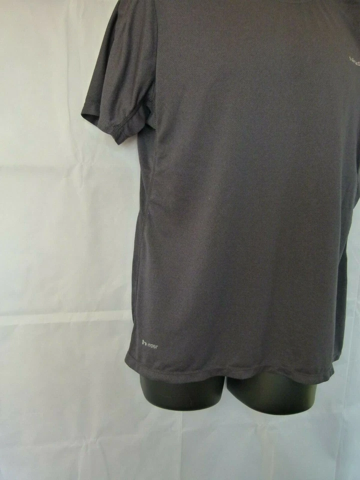 Camiseta Hind Running Para Hombre Texturizada Cuello Redondo Gris Oscuro Talla M Mediana Foto 2 de 4