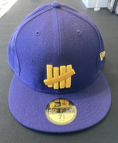 Undefeated New Era 59Fifty Fitted Hat 5950 Purple Lakers 7&3/4 - Bild 1 von 4