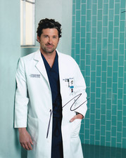 PATRICK DEMPSEY signed autograph 20x25cm GREYS ANATOMY in person autograph COA