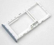 OEM MOTOROLA MOTO G20 XT2128-1 ORIGINAL BLUE MICRO SD DUAL SIM CARD HOLDER TRAY