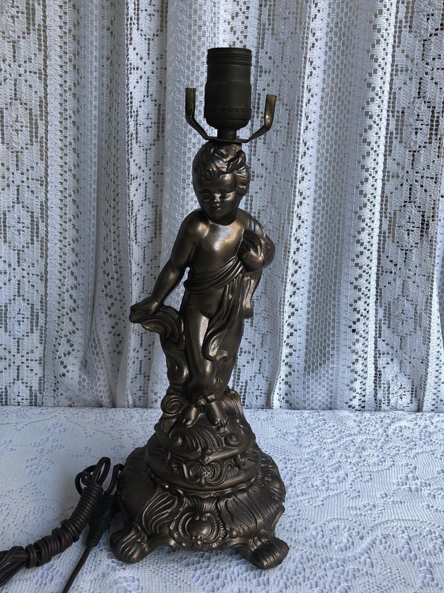 Cherub lamp base deals
