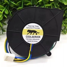 1 pcs EVERFLOW B127515BN 7515 12V 0.80A 7CM centrifugal blower cooling fan