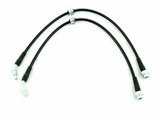 Front BLACK Conversion Brake Lines for 240SX S13 S14 with 300ZX Z32 Calipers