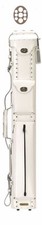 Vincitore 3x6 White Leather Pool Cue Case w/ FREE Shipping