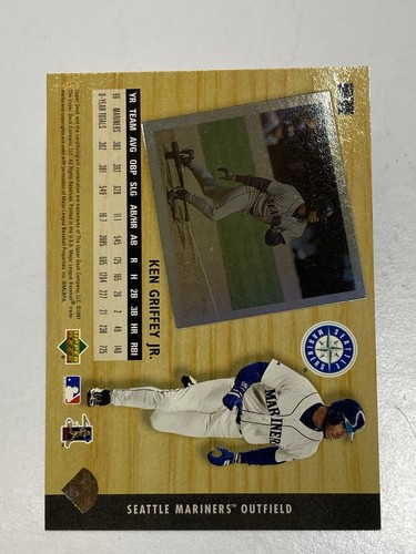 1997 Upper Deck UD3 KEN GRIFFEY JR. Homerun Heroes #3 Mariners **FREE SHIPPING** - Picture 2 of 2