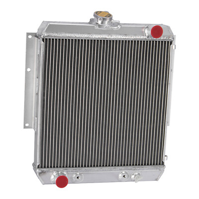 3 Row Aluminum Radiator Fit 1966-1974 Jeep DJ5 Car 3.8L 4.2L L6