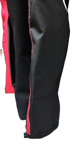 Chaqueta de calle Icon Hooligan CE roja blindada para mujer motocicleta talla grande - Imagen 6 de 24