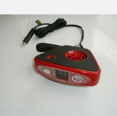 12 VOLT ELECTRIC CAR LIGHTER PLUG IN 12V HEATER FAN DEFROSTER