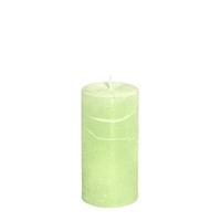 Kerze MintgrüN DurchgefäRbt 50X100Mm 4Er Set Stumpenkerzen Blumendeko FrüHling,