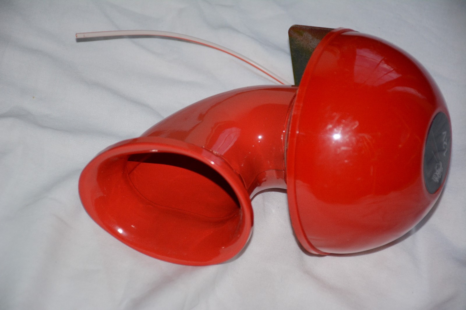 Retro Red 12V BULL HORN Boat Auto Lowrider Car ATV Truck Street Rod 4x4