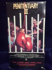 Penitentiary 3 (VHS) Warner 1988 Leon Isaac Kennedy Jamaa Fanaka Danny Trejo 